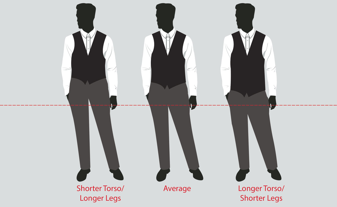 Tailors Tricks Balancing long or short torsos and legs - VANGUARD BESPOKE